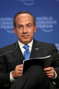 Mexican President Felipe Calderon. Credit: World Economic Forum