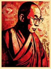 Portrait of His Holiness the Dalai Lama
