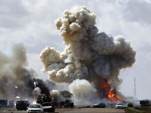 Air strike in Libya