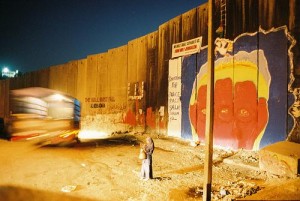  Abu Dis  The Wall at Dusk by Michael Keating; image courtesy of the Jerusalem Fund Gallery