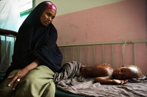 Somali mother and malnourished child; courtesy UN Photo/Stuart Price