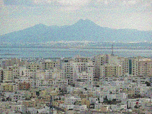 Over-building in Tunis.