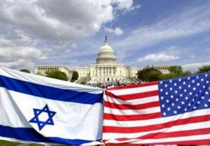US-Israeli Flags