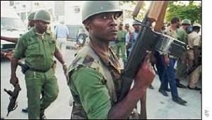 Haitian soldiers