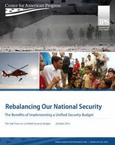 Unified Security Budget FY2013 Cover