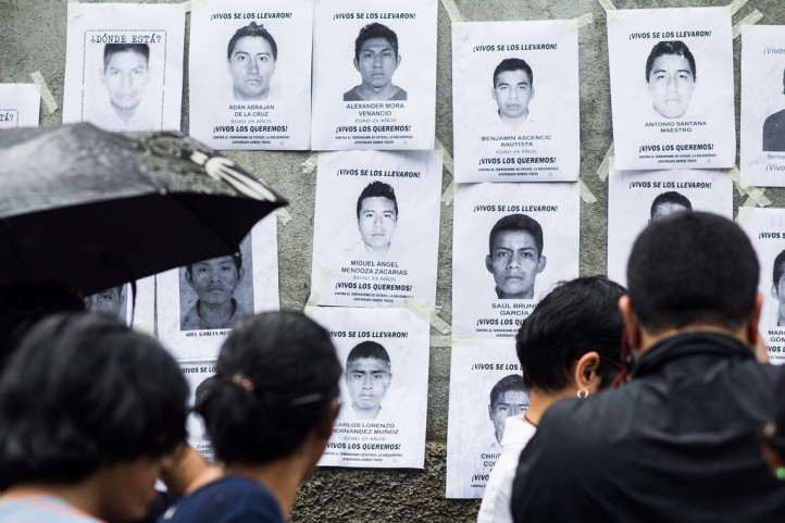 Pictures of the disappeared; photo by Jorge Mejia Peralta via Flickr