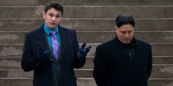 James Franco and Randall Park in The Interview