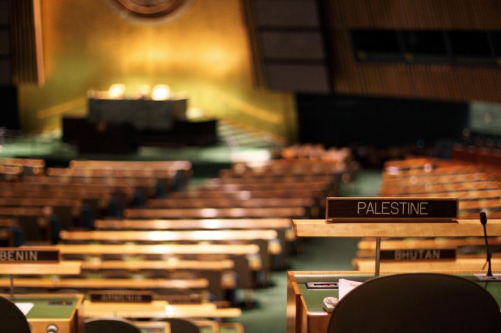Palestine at the UN. Photo by real.tingley via Flickr