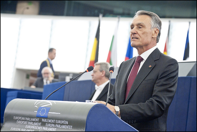 Despite a left majority in the parliament, Portugal’s President Aníbal Cavaco Silva reappointed the right-wing alliance’s leader, Pedro Coelho, as prime minister. (Photo: © European Union 2013 — European Parliament / Flickr Commons)