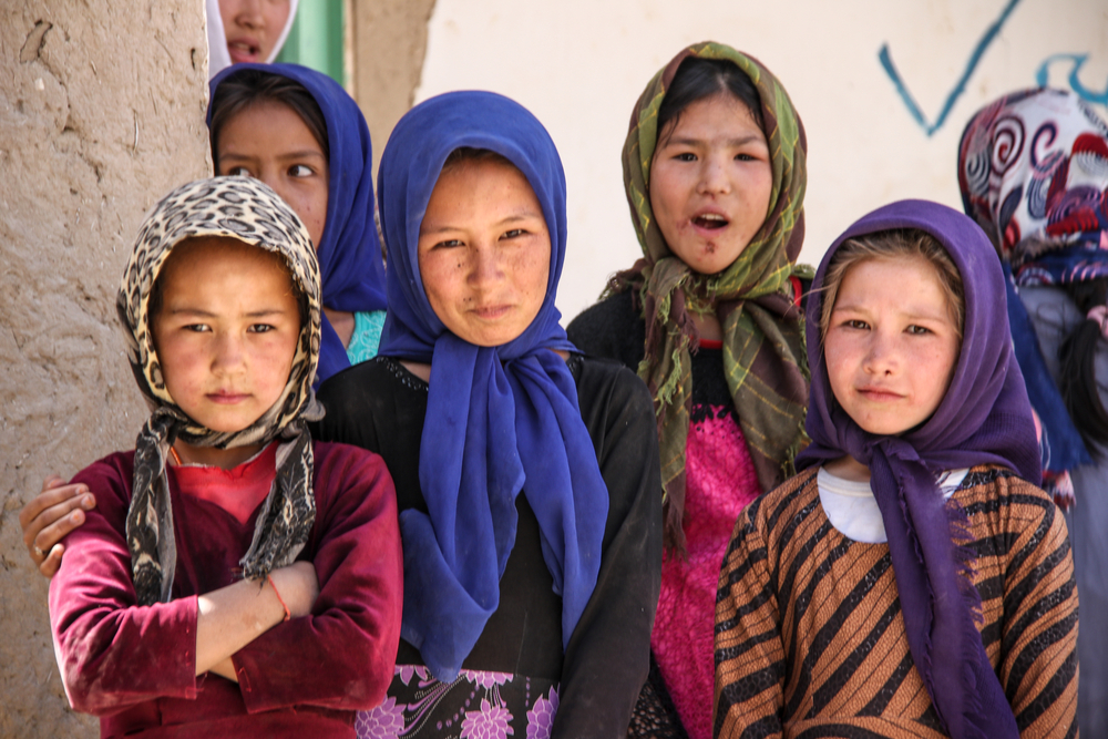 Refugees in northern Afghanistan, August 2021 (Shutterstock)